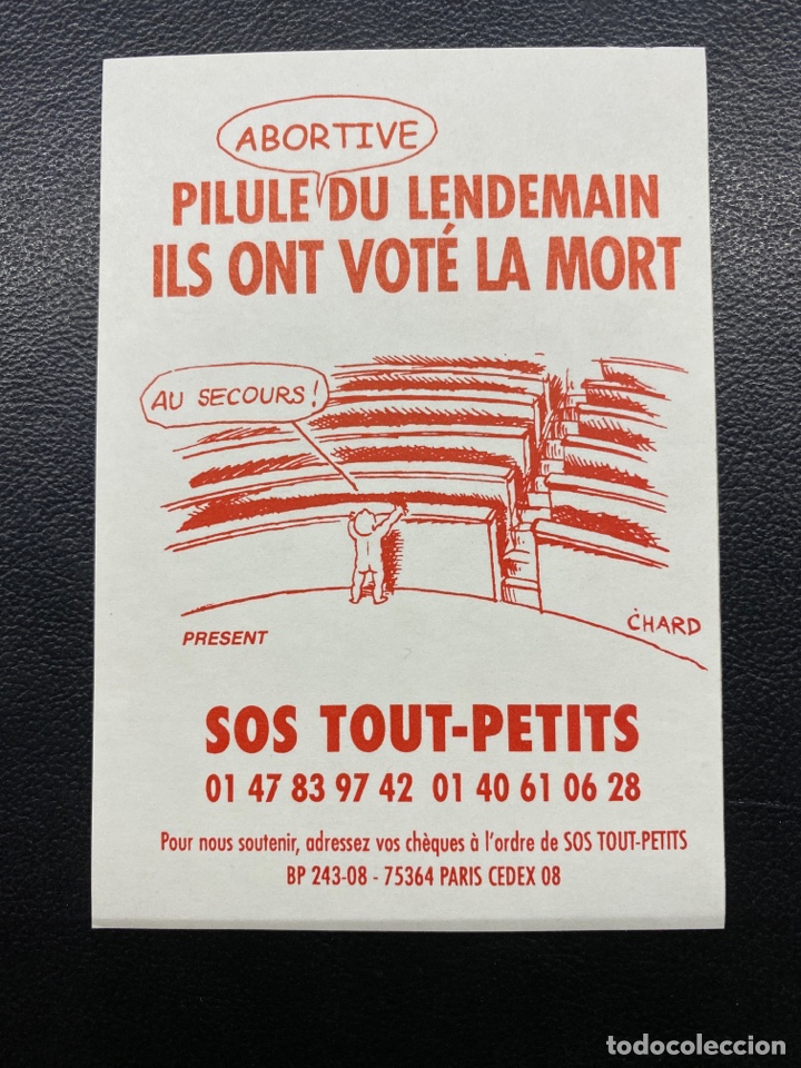 Sammlung von Aufklebern: PEGATINA POL&Iacute;TICA. SOS TOUT PETITS. Paris