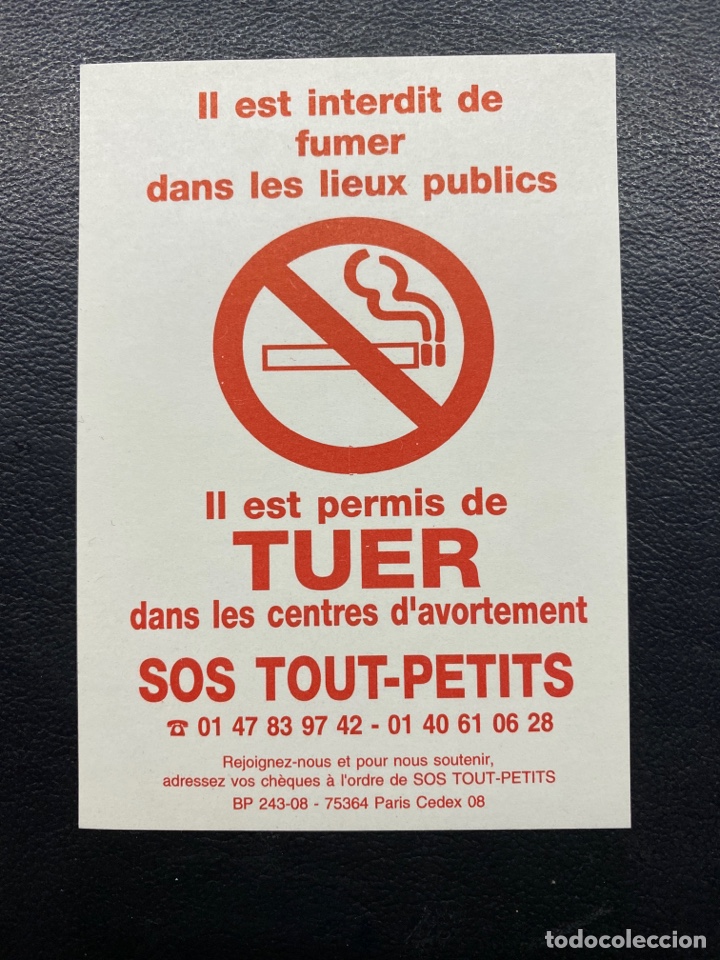 Pegatinas de colecci&oacute;n: PEGATINA POL&Iacute;TICA. SOS TOUT PETITS. Paris