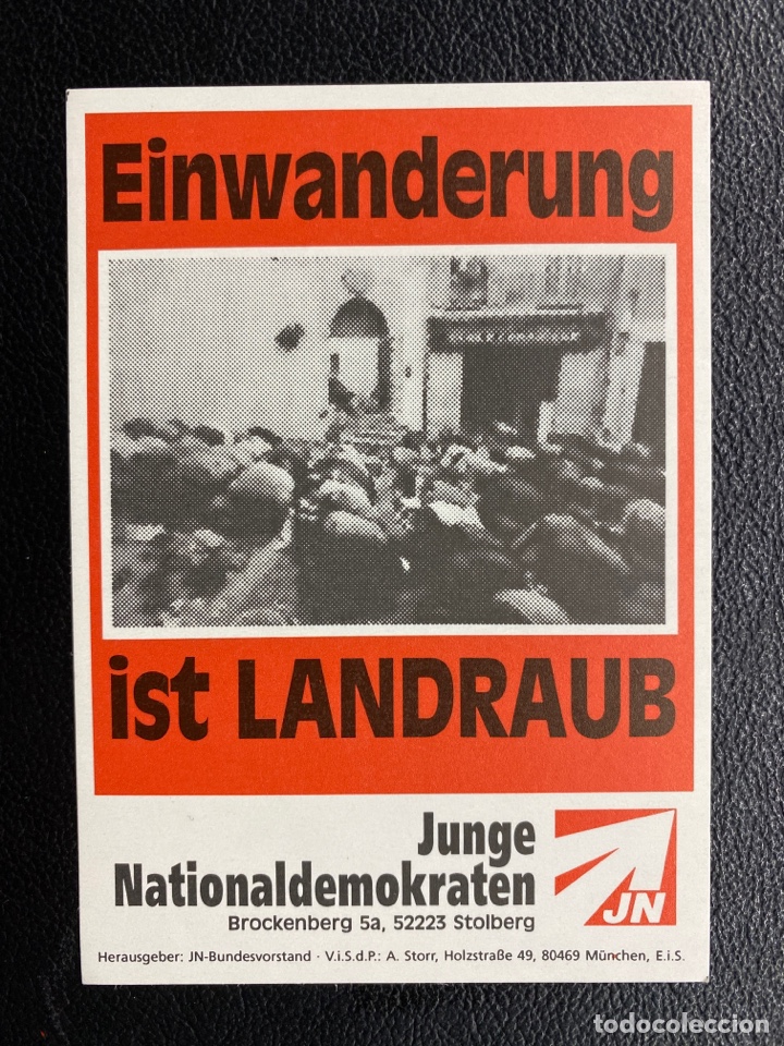 Collection stickers: PEGATINA POL&Iacute;TICA. JUNGE NATIONALDEMOKRATEN. DRESDEN