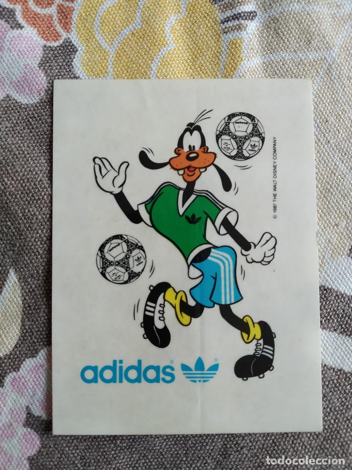 Pegatinas de colecci&oacute;n: PEGATINA ADIDAS FUTBOL GOOFY WALT DISNEY 1987. SIN PEGAR