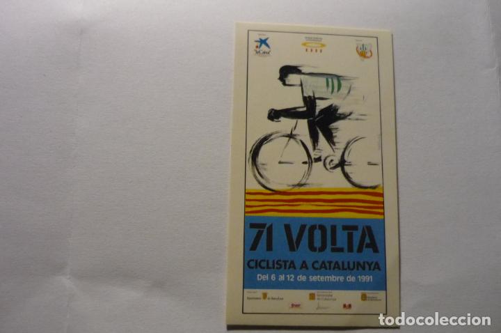 Pegatinas de colecci&oacute;n: pegatina peque&ntilde;a deporte ciclismo 71 vuelta a catalu&ntilde;a