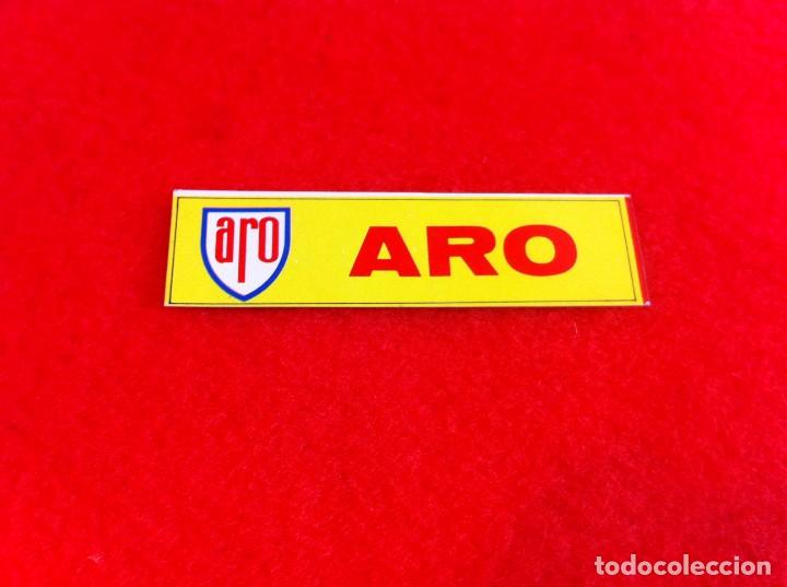 Pegatinas de colecci&oacute;n: PEGATINA ARO. MEDIDAS: 8,5 X 2CM