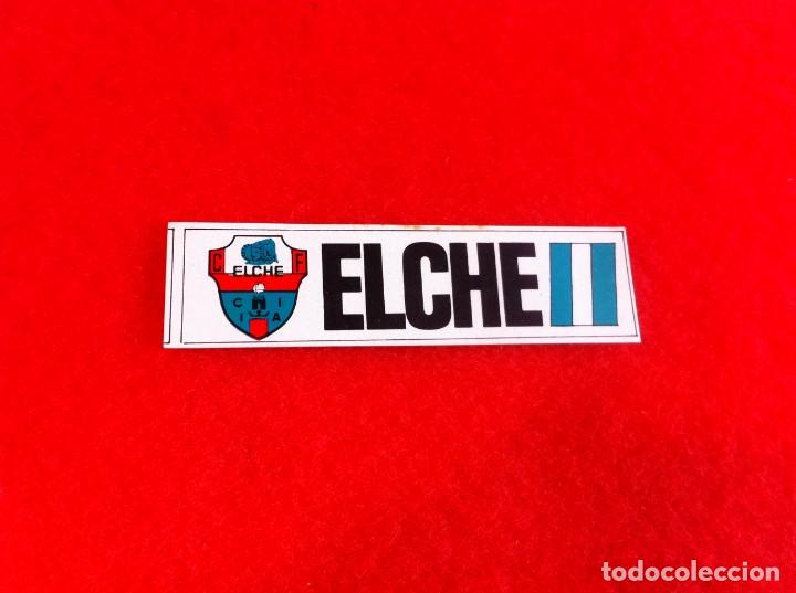Pegatinas de colecci&oacute;n: PEGATINA ELCHE. MEDIDAS: 8,5 X 2CM. F&Uacute;TBOL