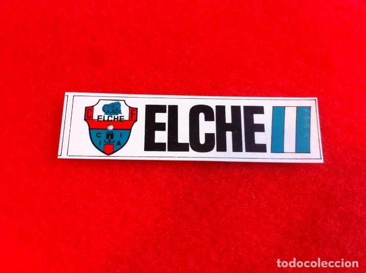 Autocolantes de cole&ccedil;&atilde;o: PEGATINA ELCHE. MEDIDAS: 8,5 X 2CM. F&Uacute;TBOL