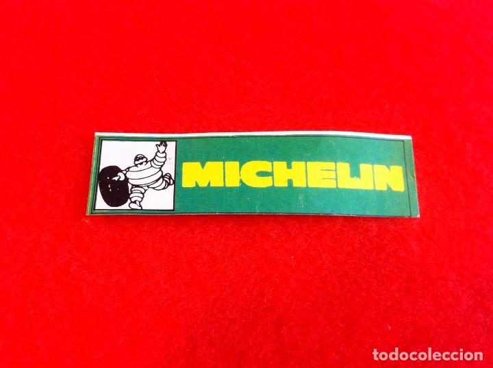 Pegatinas de colecci&oacute;n: PEGATINA MICHELIN. MEDIDAS: 8,5 X 2CM.