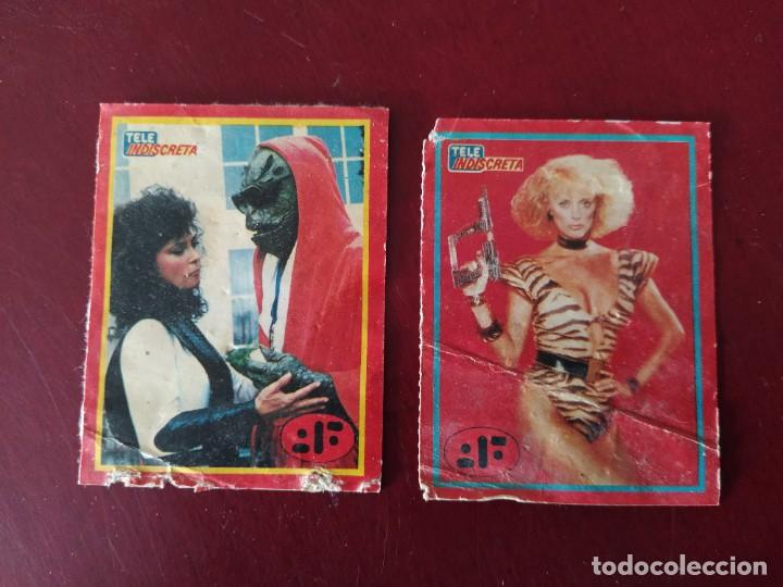 Pegatinas de colecci&oacute;n: PEGATINAS SERIE V LOS VISITANTES TELE INDISCRETA