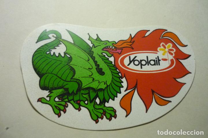 Pegatinas de colecci&oacute;n: pegatina productor alimenticios yoplait