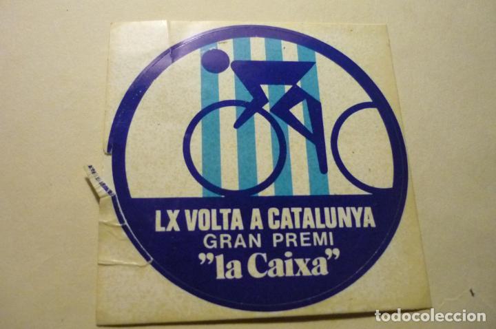 Pegatinas de colecci&oacute;n: pegatina deporte ciclismo vuelta catalu&ntilde;a