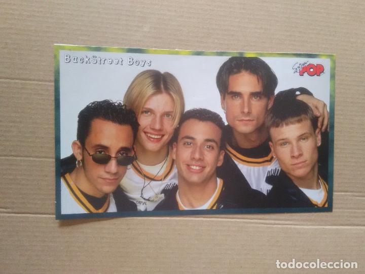 Pegatinas de colecci&oacute;n: BSB BACK STREET BOYS NICK BRIAN AJ KEVIN HOWIE PEGATINA REVISTA SUPER POP A&Ntilde;OS 90, MIDE 21 X 12,3 CM