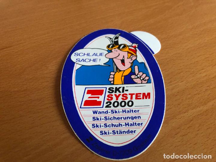 Pegatinas de colecci&oacute;n: Ski- System 2000. Pegatina - Foto 1