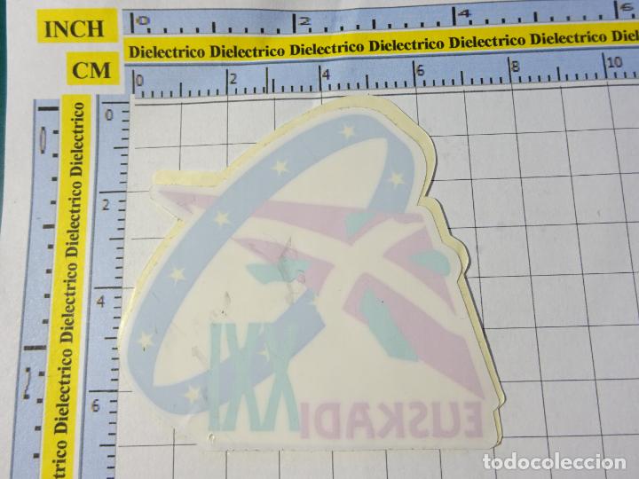Collection stickers: PEGATINA DE TURISMO. EUSKADI PAIS VASCO XXI. BANDERAS. 152
