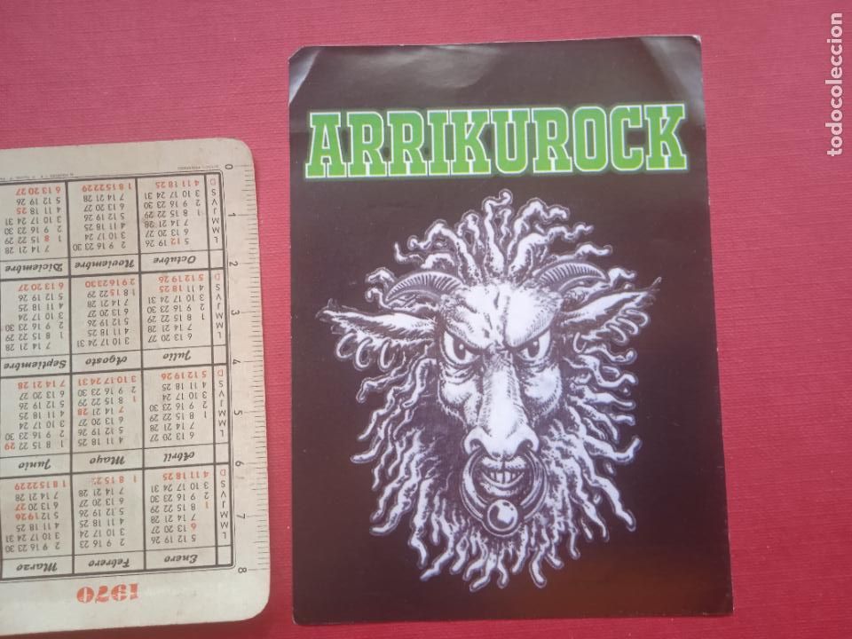Pegatinas de colecci&oacute;n: Arrikurock. Festival de Rock. Pegatina. Pamplona, Navarra