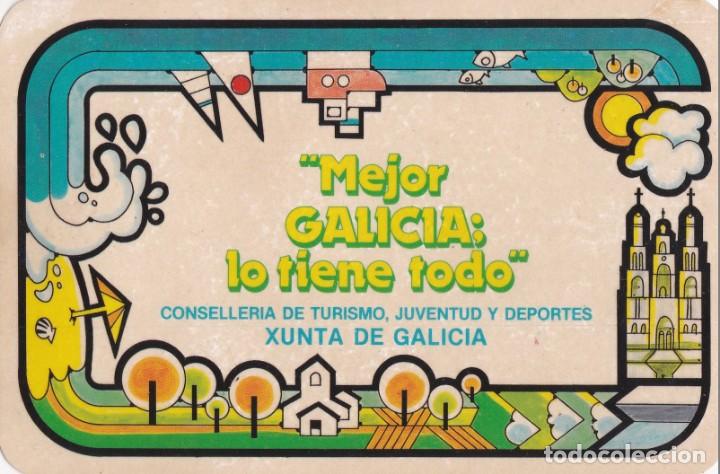 Sammlung von Aufklebern: PEGATINA &rdquo;MEJOR GALICIA; LO TIENE TODO&rdquo;. XUNTA DE GALICIA. CONSELLERIA DE TURISMO, JUVENTUD Y DEPORT