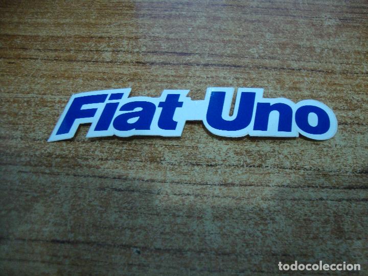 Pegatinas de colecci&oacute;n: PEGATINA FIAT UNO
