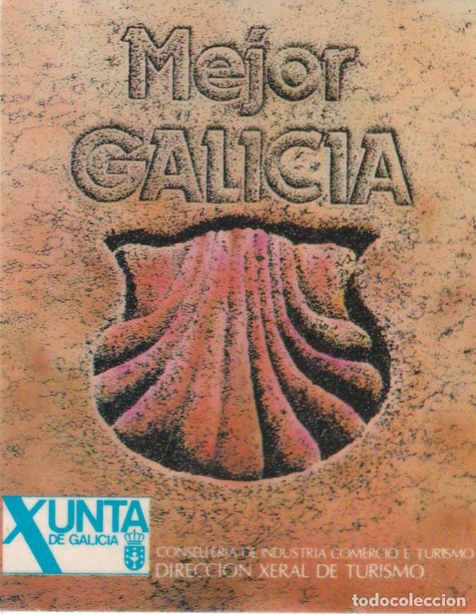 Sammlung von Aufklebern: PEGATINA MEJOR GALICIA. XUNTA DE GALICIA