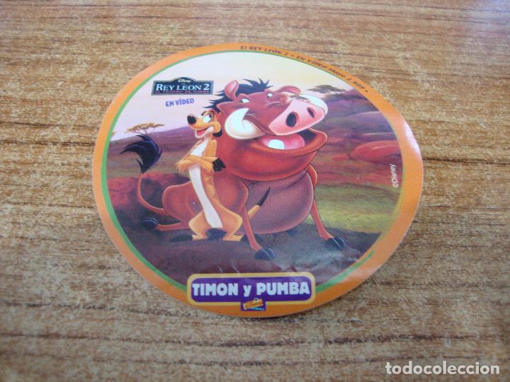 Pegatinas de colecci&oacute;n: PEGATINA TIMON Y PUMBA REY LEON 2