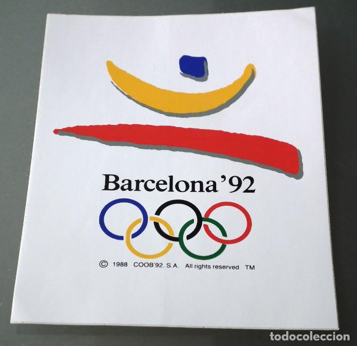Pegatinas de colecci&oacute;n: PEGATINA DE LAS OLIMPIADAS DE BARCELONA 92 (OLYMPIC GAMES)