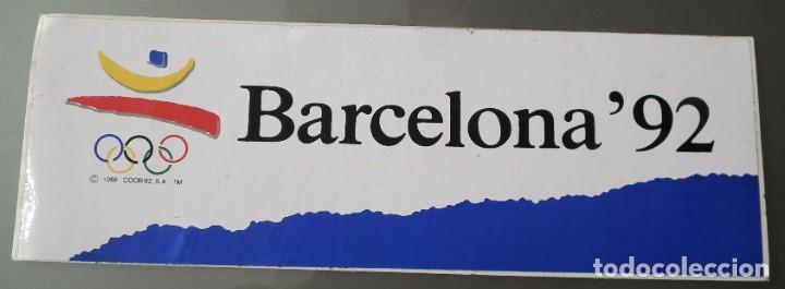 Pegatinas de colecci&oacute;n: PEGATINA DE LAS OLIMPIADAS DE BARCELONA 92 (OLYMPIC GAMES)