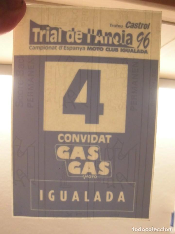 Autocollants de collection: Pegatina Trial GASGAS IGUALADA