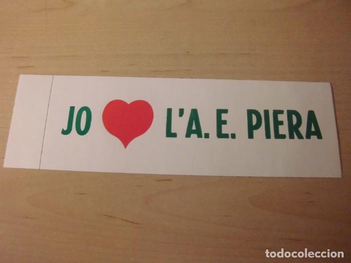 Autocollants de collection: Pegatina Piera