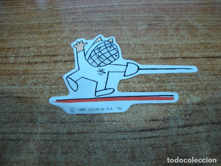 Pegatinas de colecci&oacute;n: PEGATINA COBI ESGRIMA