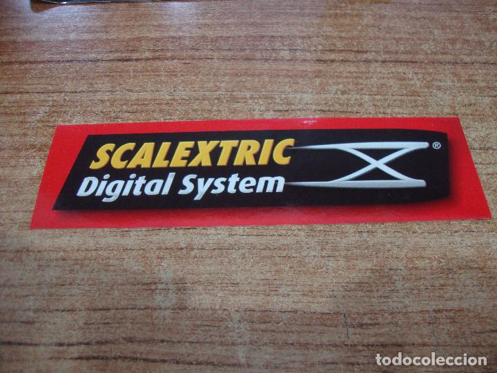 Pegatinas de colecci&oacute;n: PEGATINA SCALEXTRIC DIGITAL SYSTEM - Foto 1