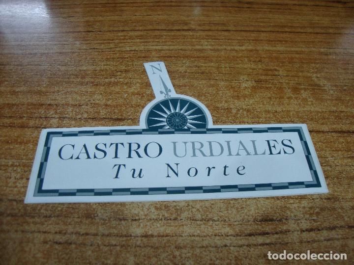 Pegatinas de colecci&oacute;n: PEGATINA CASTRO URDIALES TU NORTE