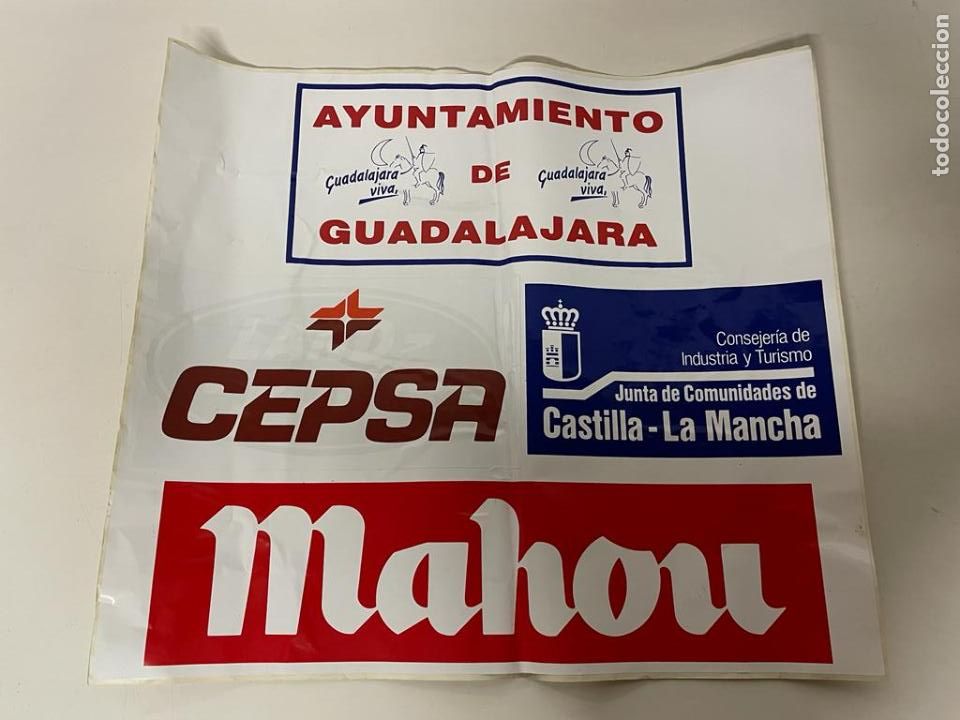 Pegatinas de colecci&oacute;n: ADHESIVO AYUNTAMIENTO DE GUADALAJARA (CEPSA - MAHOU)