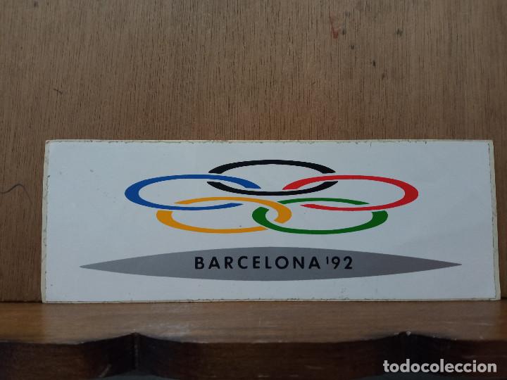 Pegatinas de colecci&oacute;n: Barcelona 92