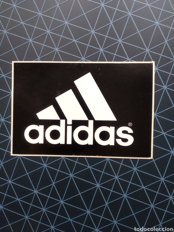 Pegatinas de colecci&oacute;n: pegatina Adidas 10 x 6.5 cm original