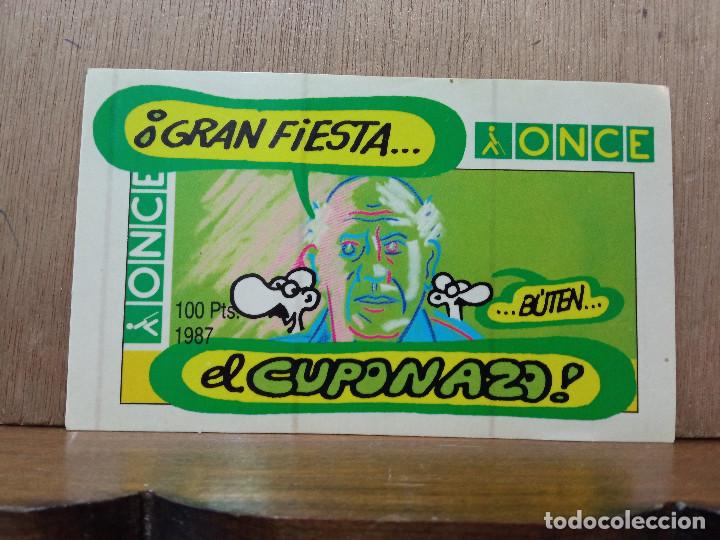 Pegatinas de colecci&oacute;n: Once el cuponazo, Forges. - Foto 1