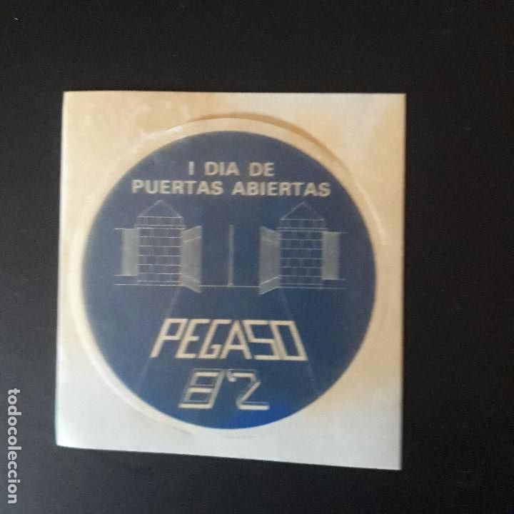 Pegatinas de colecci&oacute;n: Pegatina motor Pegaso I D&iacute;a de Puertas Abiertas