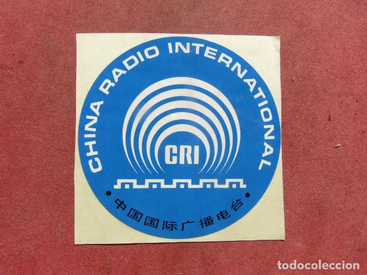 Pegatinas de colecci&oacute;n: Pegatina - CRI China Radio International