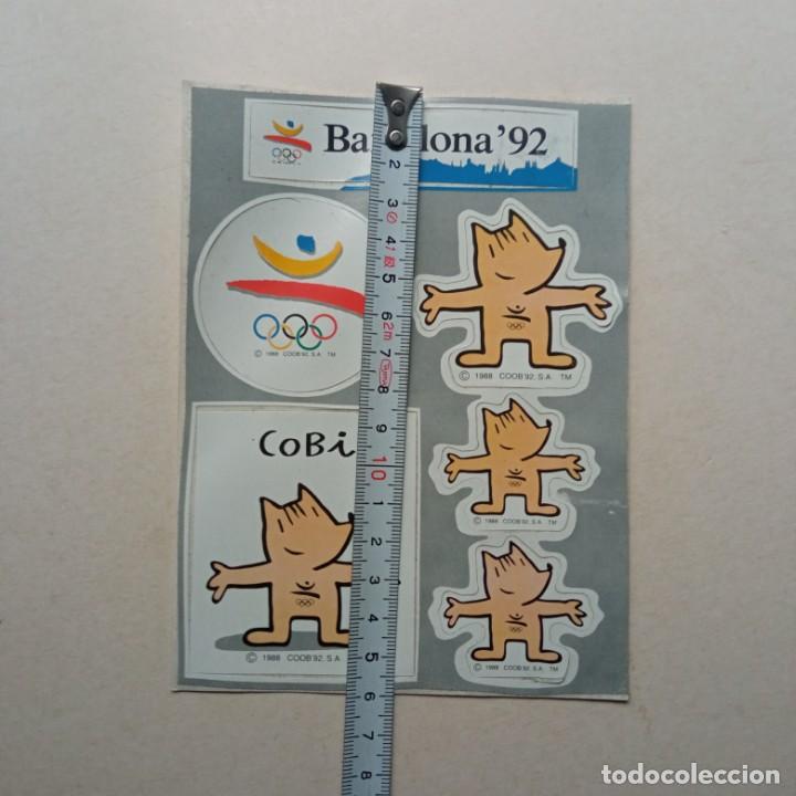 Pegatinas de colecci&oacute;n: ADHESIVOS COBI OLIMPIADAS 92