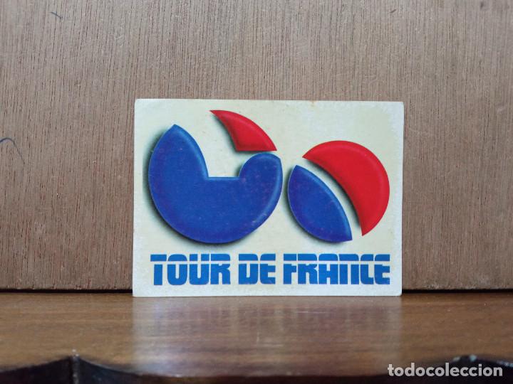 Pegatinas de colecci&oacute;n: Marca man&iacute;a. Tour de Francia/Ciclismo.