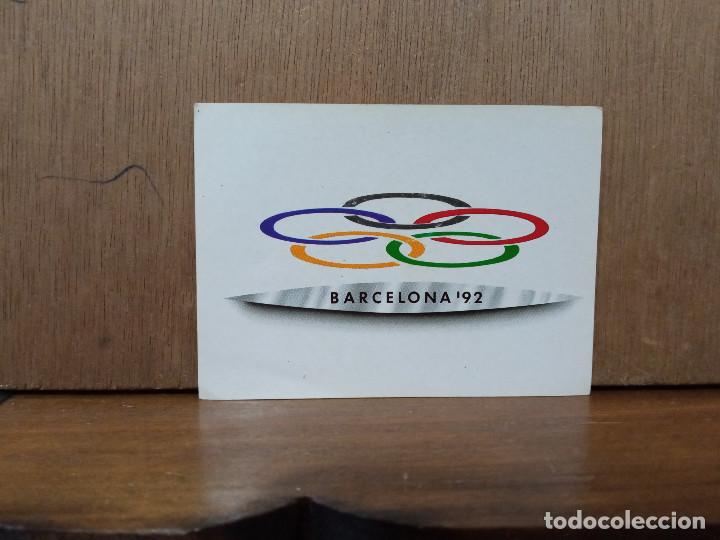 Pegatinas de colecci&oacute;n: Marca man&iacute;a. Barcelona 92/Juegos olimpicos.
