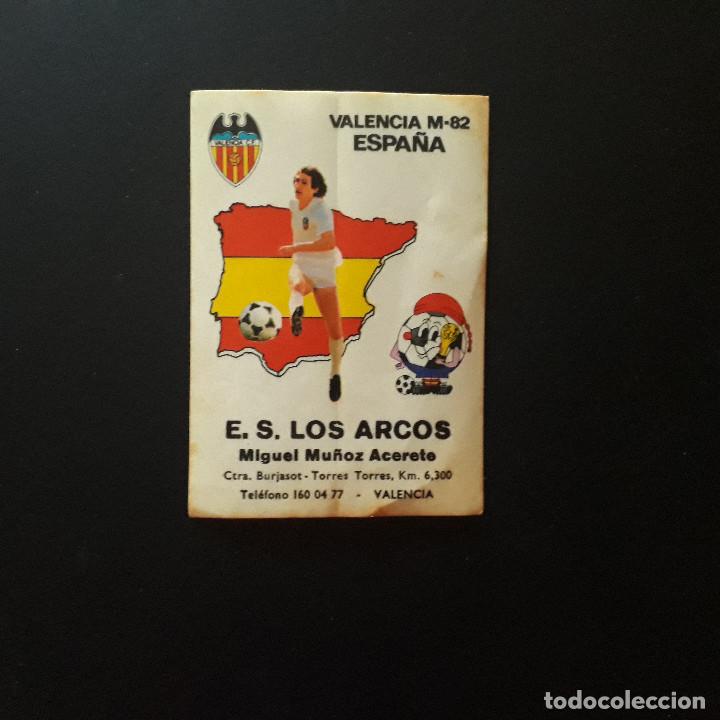 Pegatinas de colecci&oacute;n: Pegatina deportes f&uacute;tbol Mundial Espa&ntilde;a 82 1982 Valencia