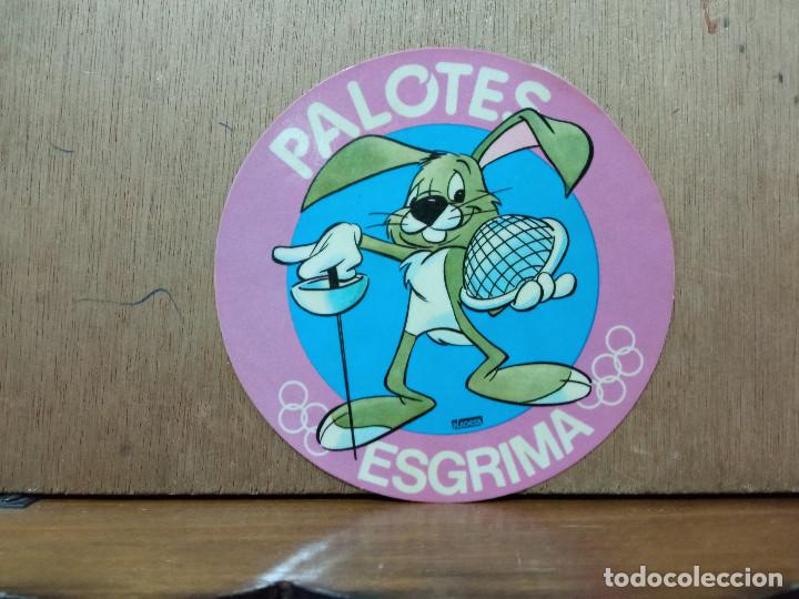Pegatinas de colecci&oacute;n: Palotes - Esgrima. - Foto 1
