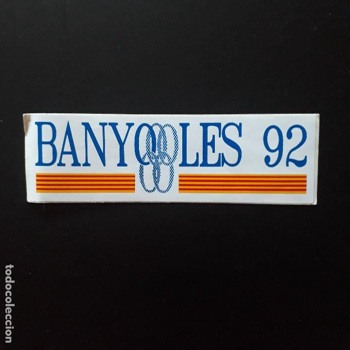 Pegatinas de colecci&oacute;n: Pegatina Baynoles 92 Olimpiadas Barcelona 1992 Ba&ntilde;olas