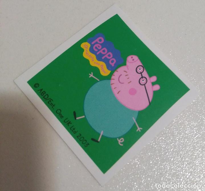 Pegatinas de colecci&oacute;n: CROMO TOSFRIT pepa peppa pig CROMITO PEGATINA sticker cerdo papa