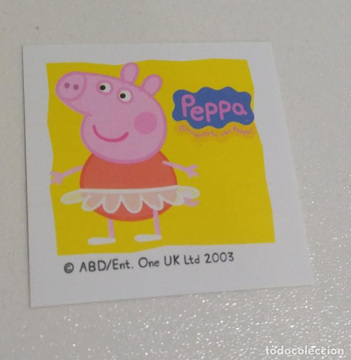 Pegatinas de colecci&oacute;n: CROMO TOSFRIT pepa peppa pig CROMITO PEGATINA sticker ballet balet