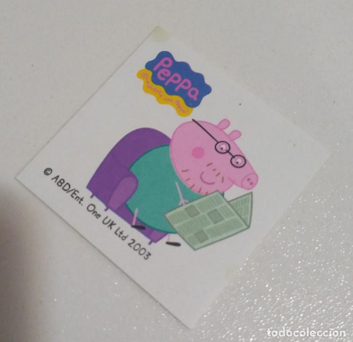 Pegatinas de colecci&oacute;n: CROMO TOSFRIT pepa peppa pig CROMITO PEGATINA papa sticker