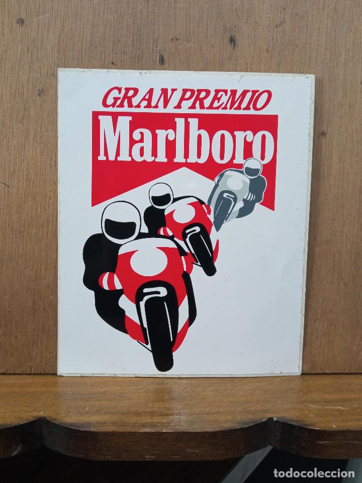 Pegatinas de colecci&oacute;n: Marlboro gran premio. - Foto 1