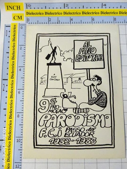 Pegatinas de colecci&oacute;n: PEGATINA DE COLEGIOS UNIVERSIDADES. PARODISMO PERIODISMO FACULTAD MADRID?. 188