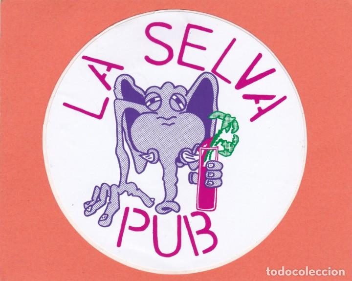 Pegatinas de colecci&oacute;n: PEGATINA PUB LA SELVA - Foto 1