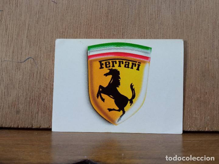 Pegatinas de colecci&oacute;n: Marca man&iacute;a. FERRARI / Autom&oacute;vil.