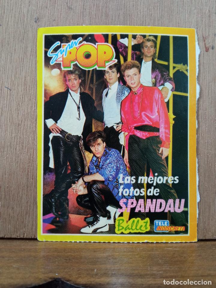 Pegatinas de colecci&oacute;n: Super Pop, las mejores fotos de Spandau Ballet.
