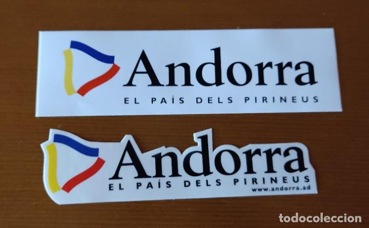 Pegatinas de colecci&oacute;n: 2 Pegatinas de ANDORRA - Foto 1