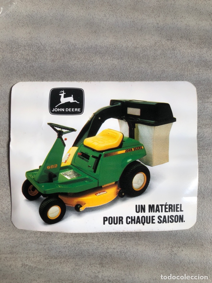 Sammlung von Aufklebern: Antigua pegatina John Deere Francia
