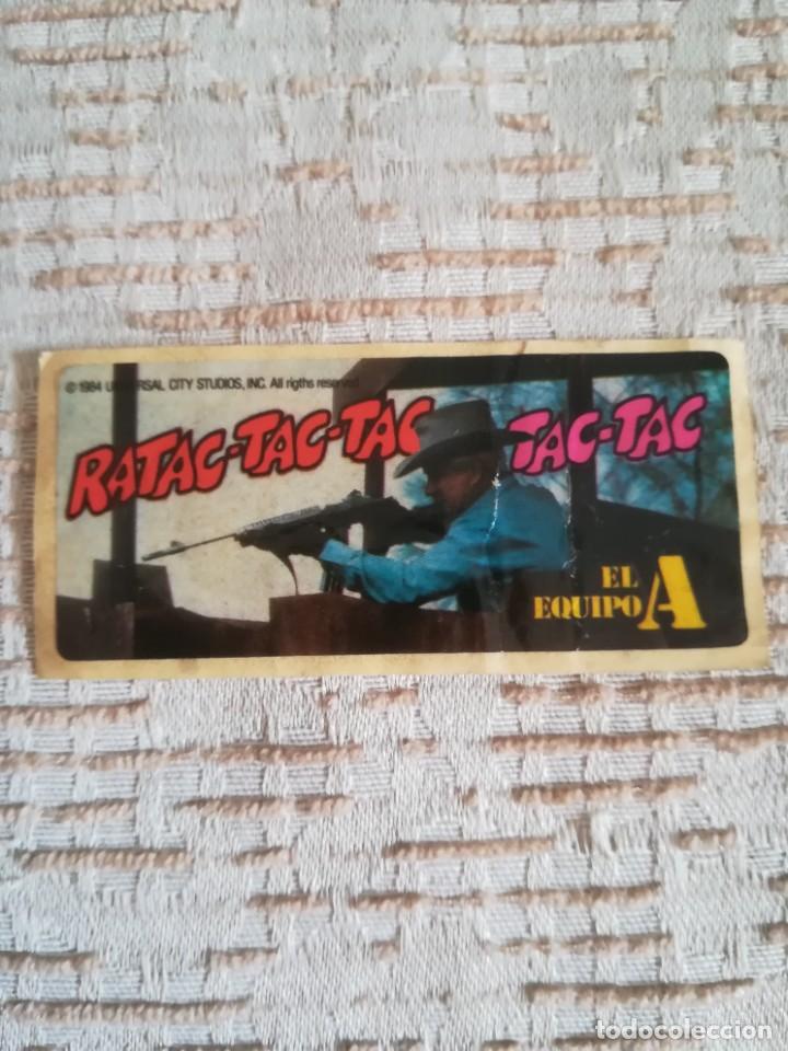 Autocollants de collection: pegatina chicle el equipo a Hannibal Smith ratac tac tac tac tac **